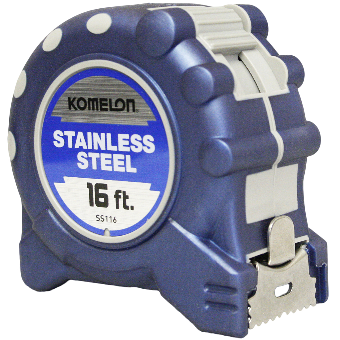 Komelon Stainless Steel Gripper 25-ft Tape Measure in the Tape Measures  department at